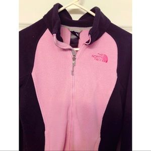 Pink & Black North Face